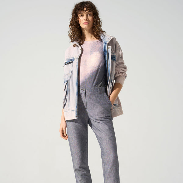 acoté Pantalon droit