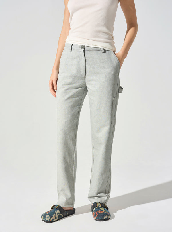 Acoté Pantalon Droit Charpentier