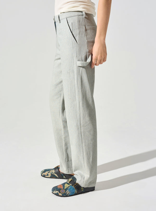 Acoté Pantalon Droit Charpentier