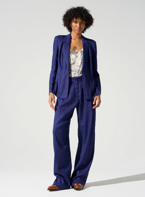 acoté Pantalon large ceinture anglaise