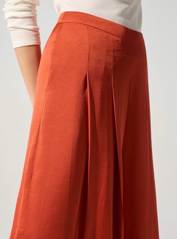 Acoté Pantalon Large Fluide