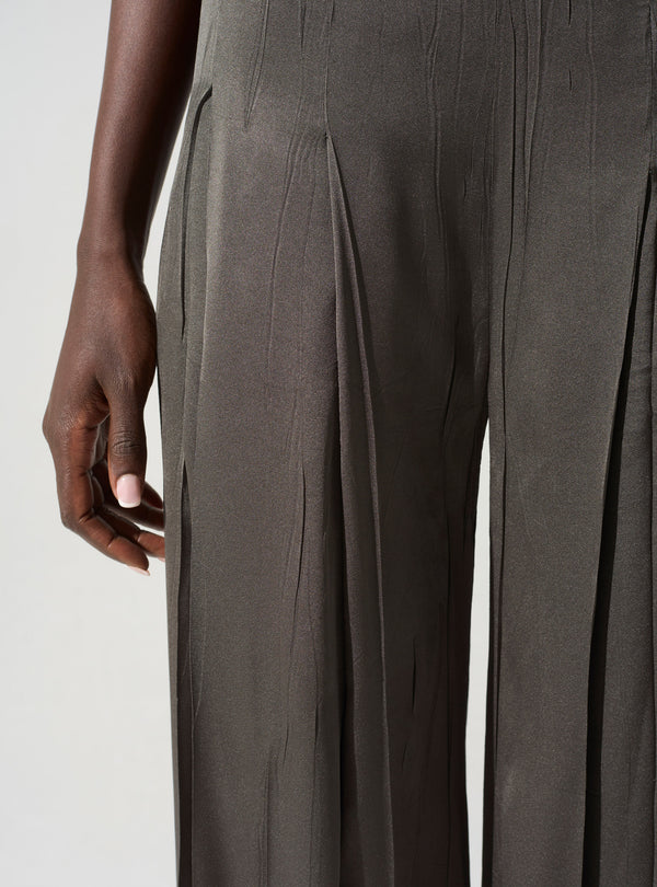 Acoté Pantalon Large Fluide