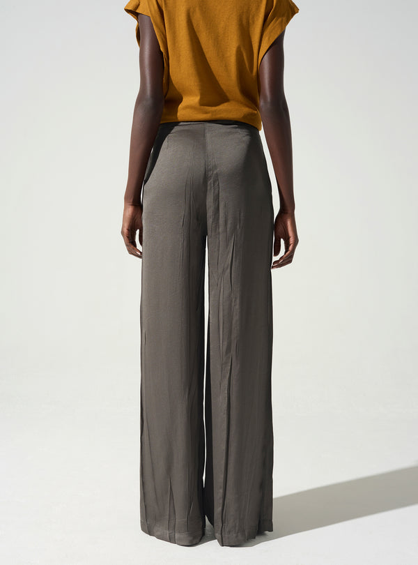 Acoté Pantalon Large Fluide