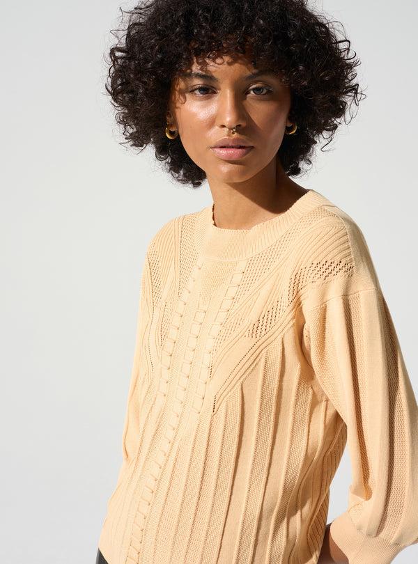 acoté Pull manches 3/4