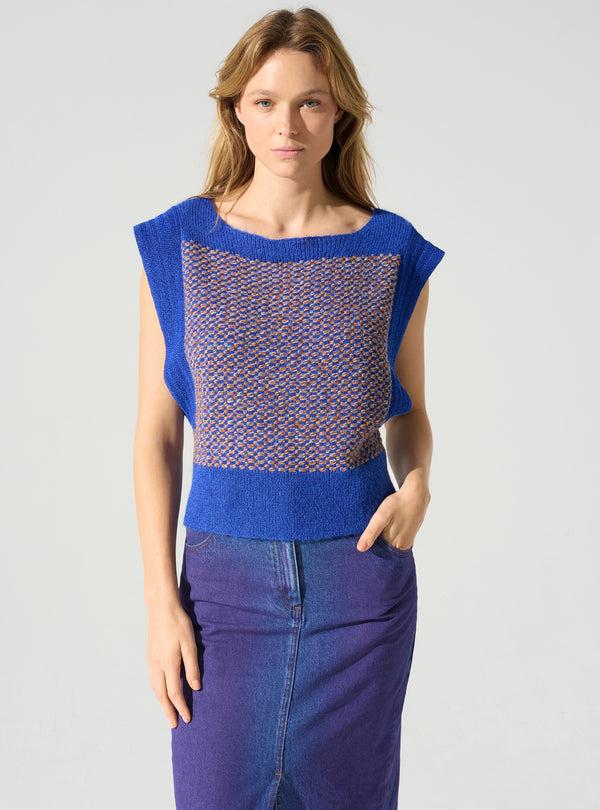 acoté Pull sans manches