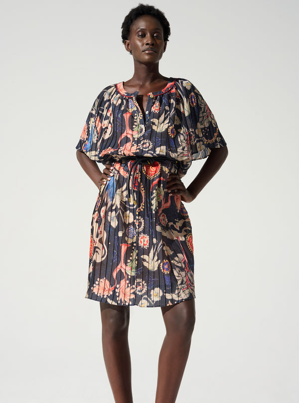 Acoté Robe Ample Plissée