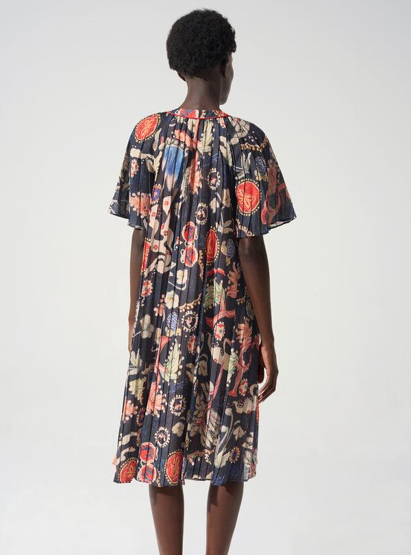 Acoté Robe Ample Plissée