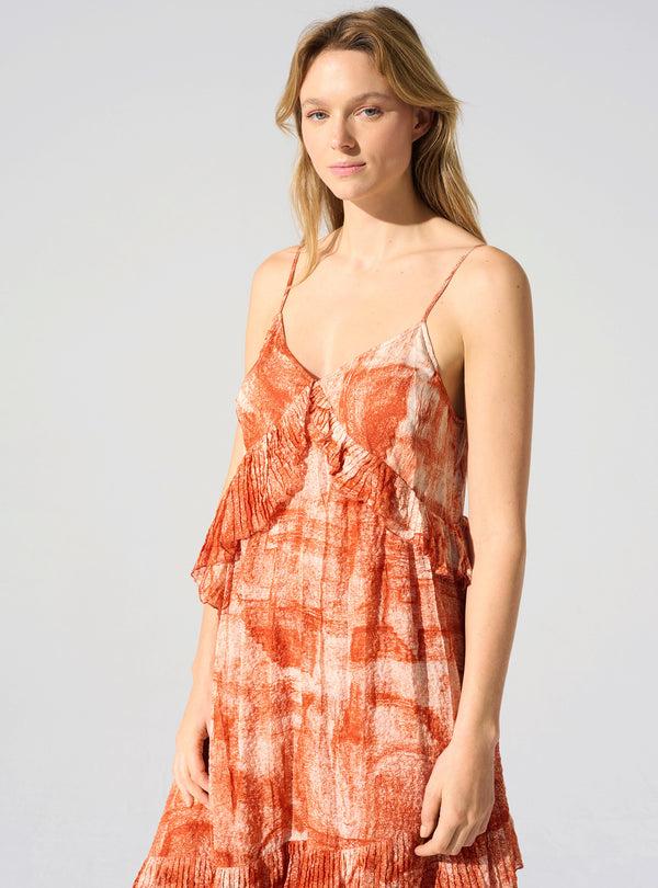 Acoté Robe Longue Fines Bretelles