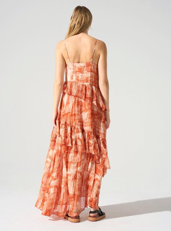 Acoté Robe Longue Fines Bretelles