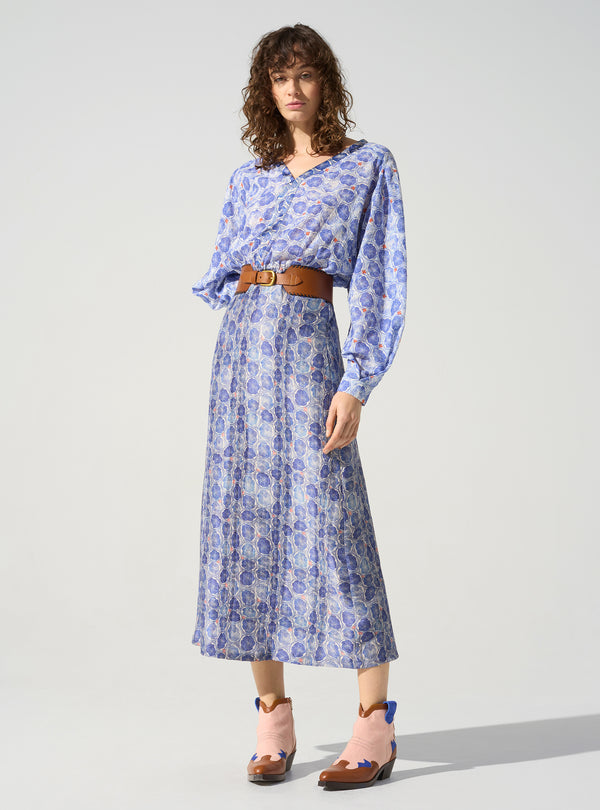 acoté Robe longue fluide