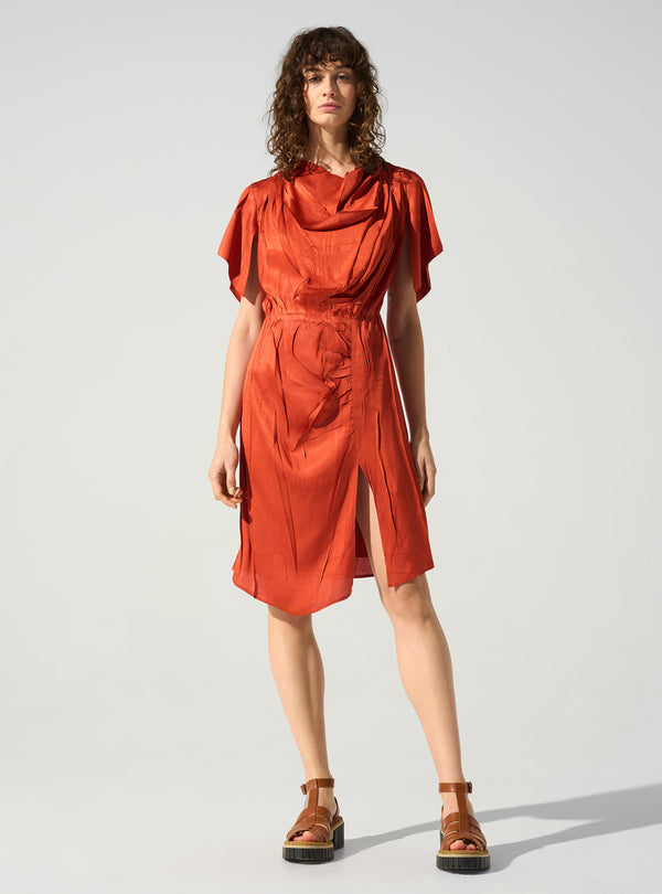 Acoté Robe Manches Fendues