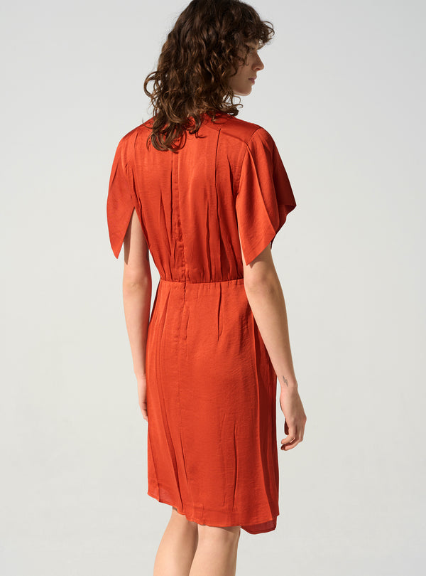 Acoté Robe Manches Fendues
