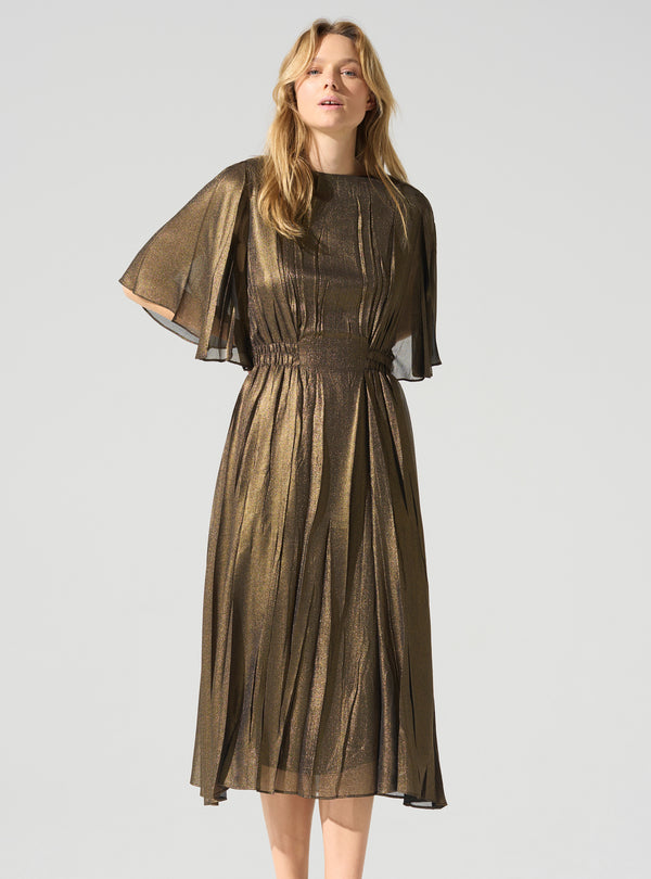 Acoté Robe Manches Papillon