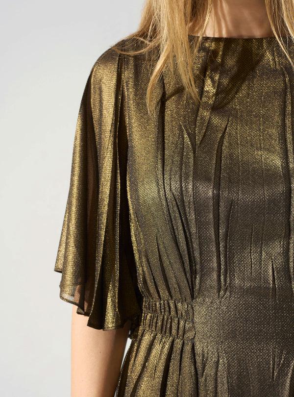 Acoté Robe Manches Papillon
