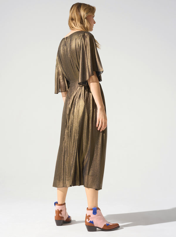 Acoté Robe Manches Papillon