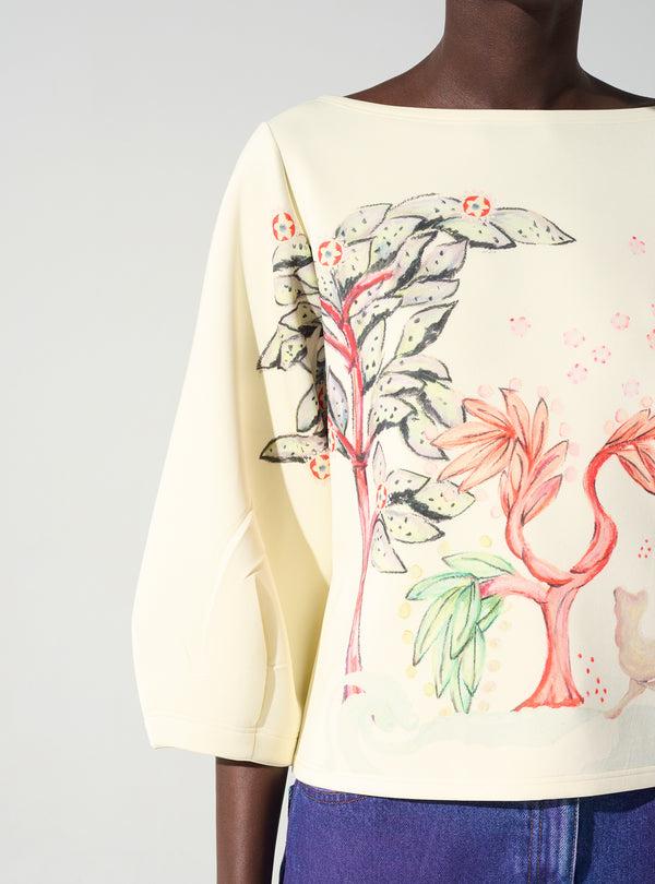 Acoté Sweat Manches Bouffantes