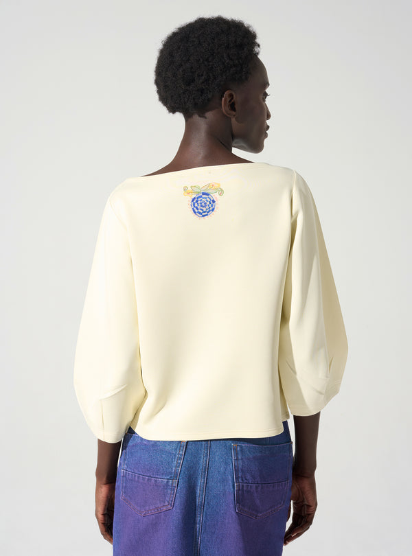 Acoté Sweat Manches Bouffantes