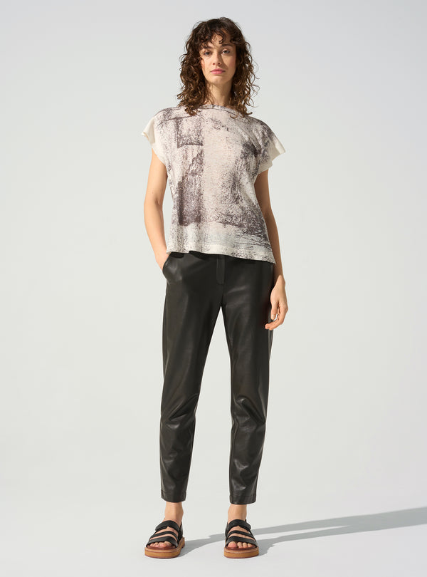 Acoté T-shirt Manches Plissées