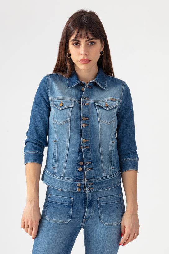Acquaverde Blouson Carmen en Jean - Worn