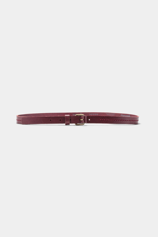 Acquaverde Ceinture fine en cuir véritable - Hermes