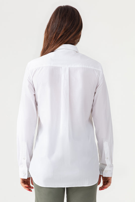 Acquaverde Chemise Boy Shirt - White