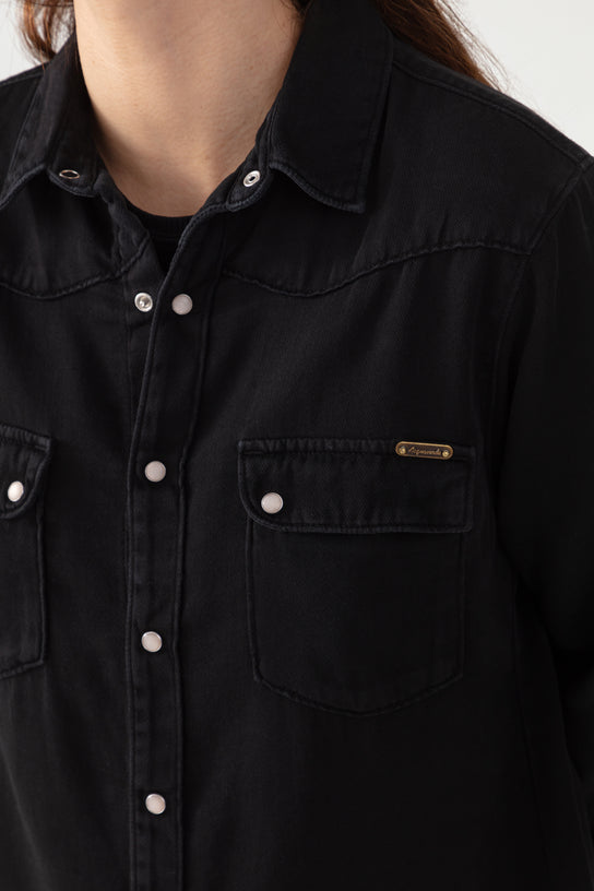 Acquaverde Chemise Clyde - Black Stone