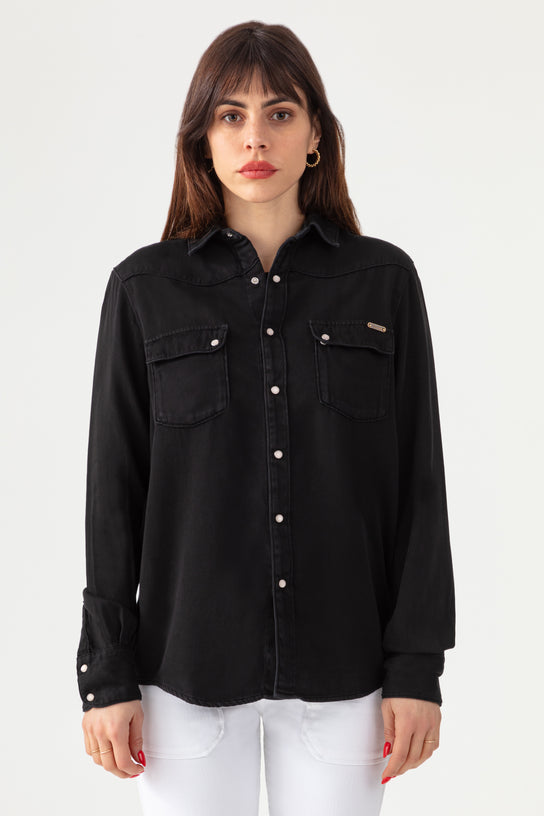 Acquaverde Chemise Clyde - Black Stone