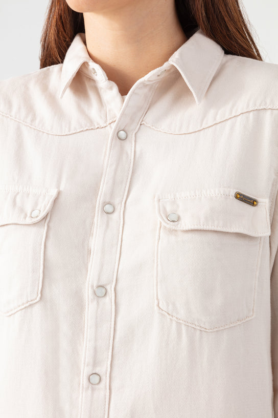 Acquaverde Chemise Clyde - Cream