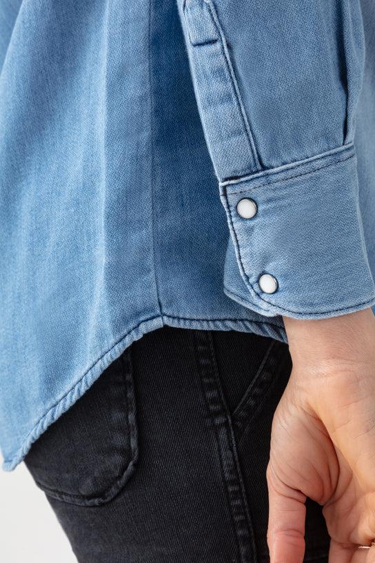 Acquaverde Chemise Clyde En Jean - Light Used