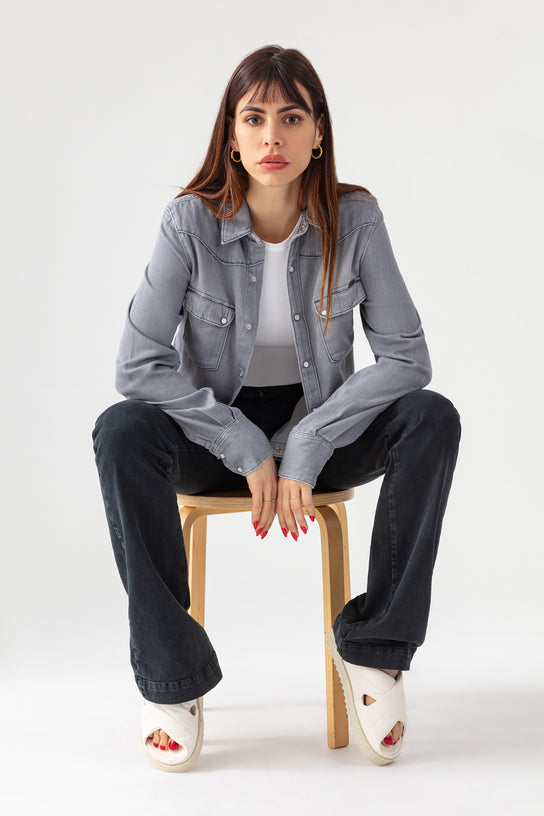 Acquaverde Chemise Clyde - Used Grey