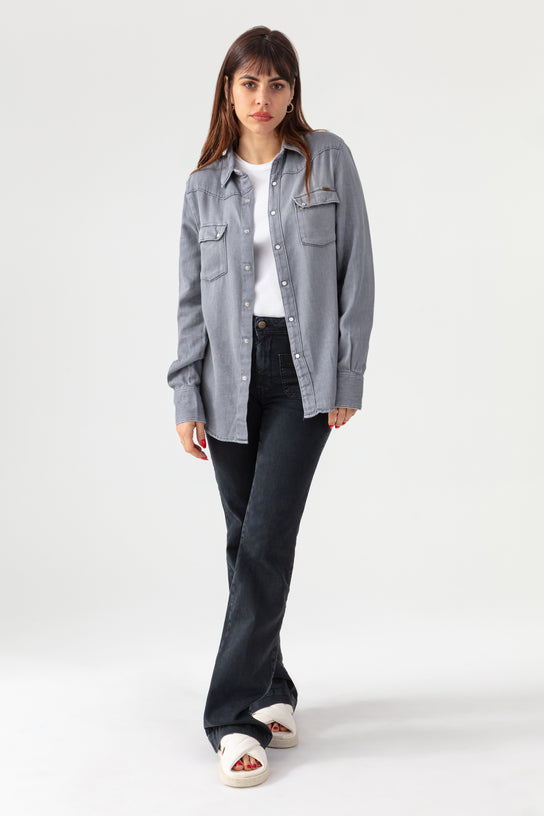 Acquaverde Chemise Clyde - Used Grey