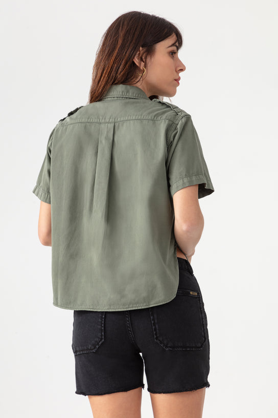 Acquaverde Chemise Cruise - Military Kaki