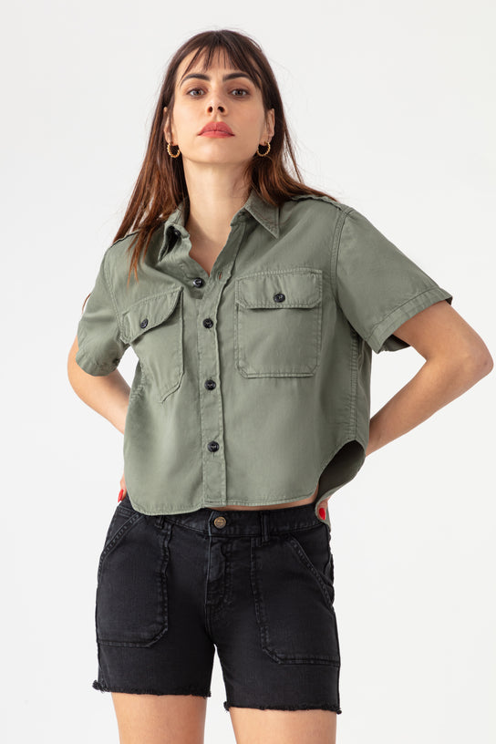 Acquaverde Chemise Cruise - Military Kaki