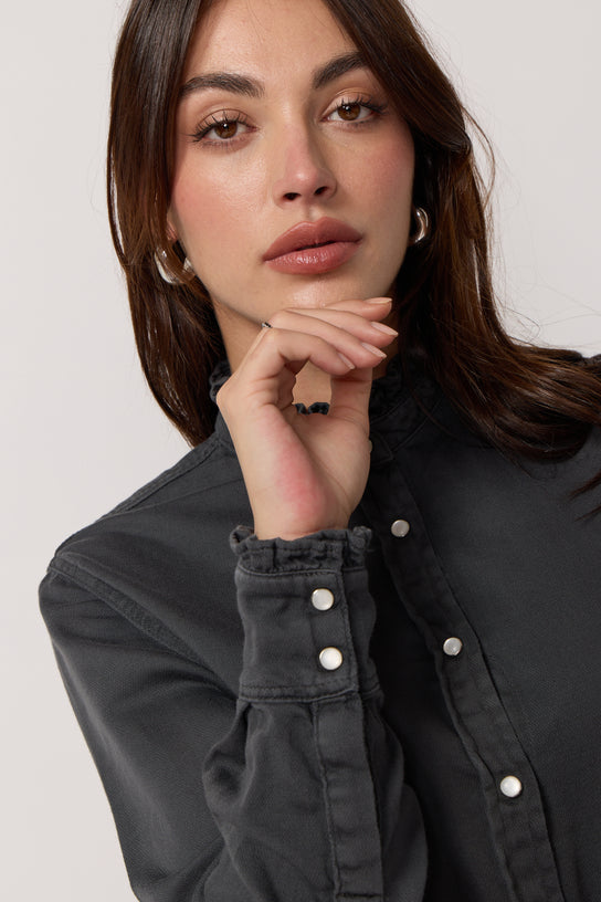 Acquaverde Chemise Gaby - Anthracite