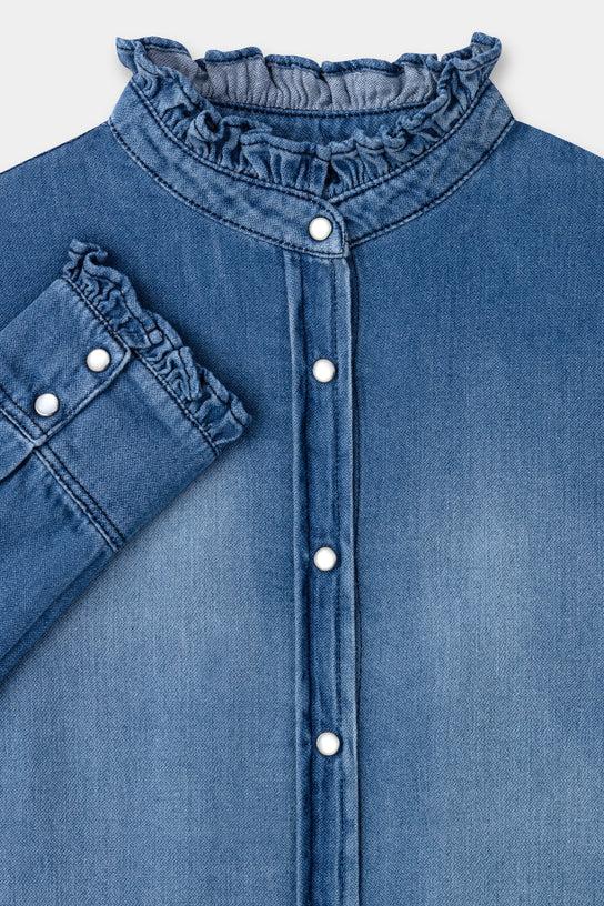 Acquaverde Chemise Gaby En Jean - Light Used