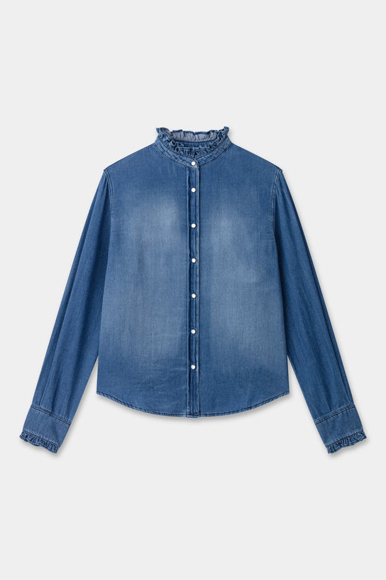 Acquaverde Chemise Gaby en Jean - Light Used