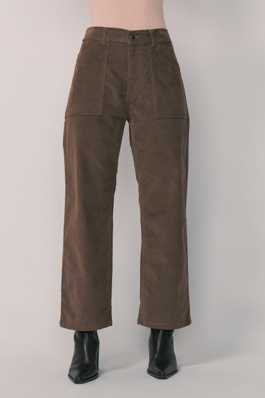 Acquaverde Eddy En Velours Velvet - Tabac