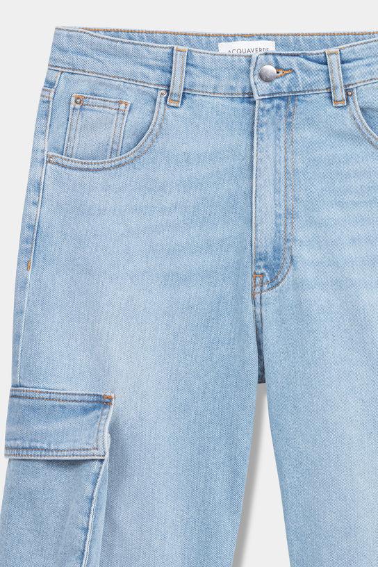 Acquaverde Jean Battle - Used Bleached