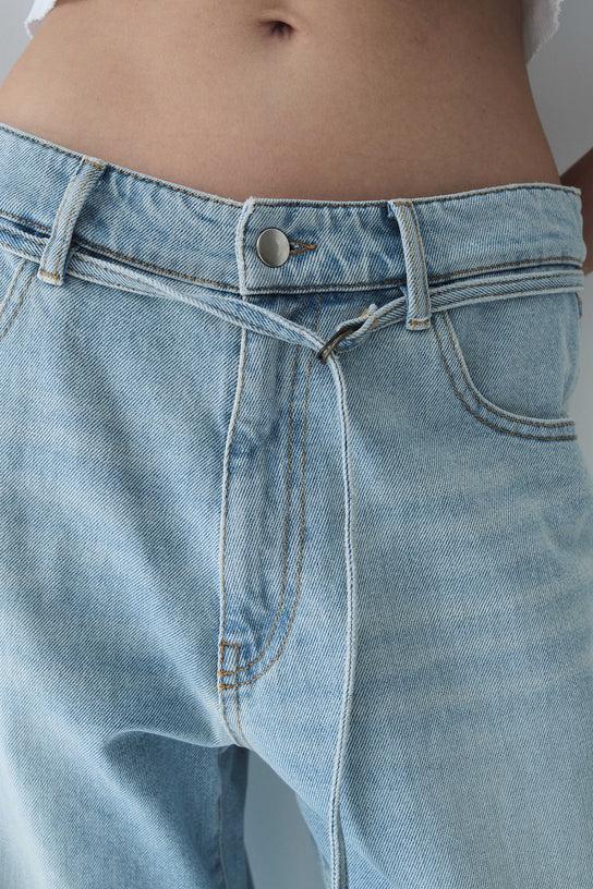 Acquaverde Jean Bronx - Used Bleached