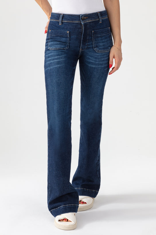 Acquaverde Jean Charlotte - Dark Wash