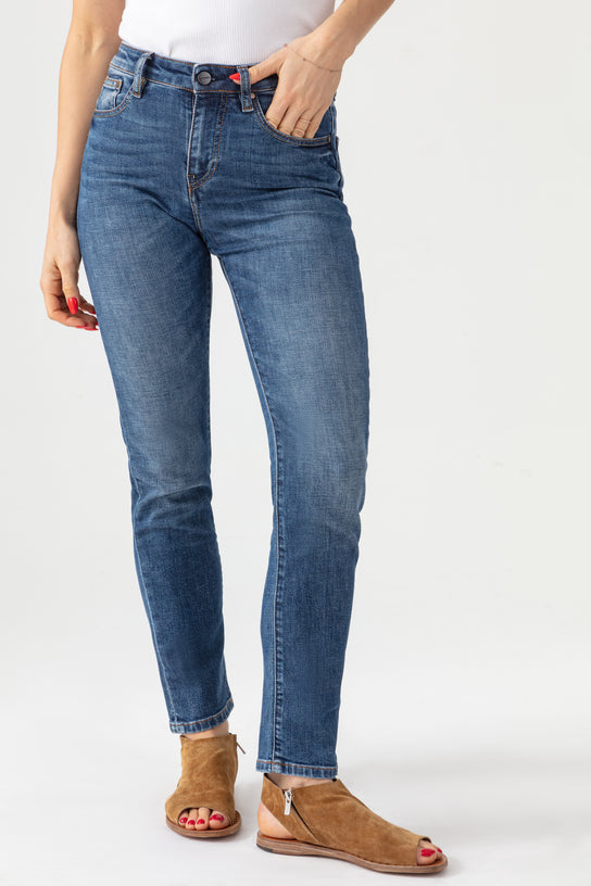 Acquaverde Jean Crystal - Worn Dark