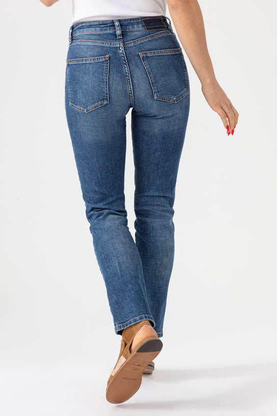 Acquaverde Jean Crystal - Worn Dark