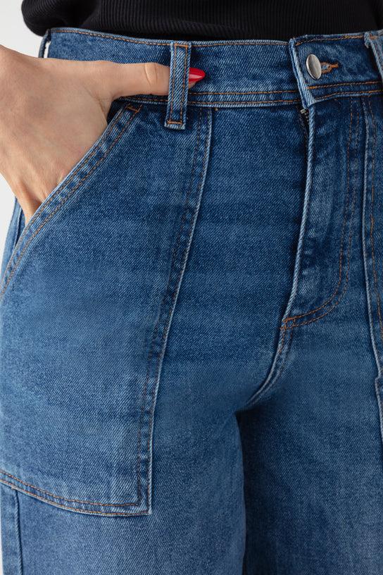 Acquaverde Jean Hope - Crinkle Blue