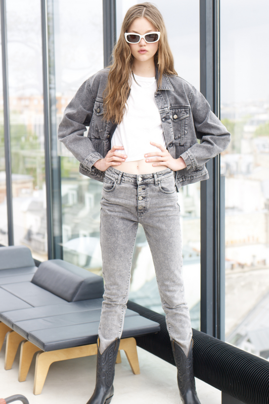 Acquaverde Jean Nevada - Neige Black