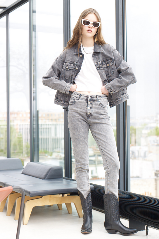 Acquaverde Jean Nevada - Neige Black