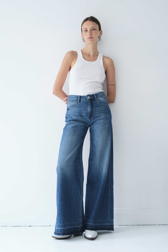 Acquaverde Jean Soul Délavé - Worn