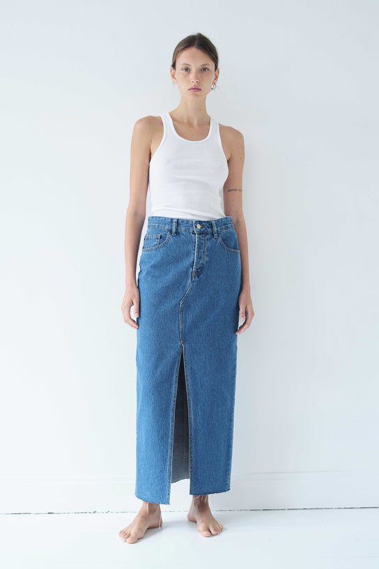 Acquaverde Jupe en Jean Harlow - Vintage Worn