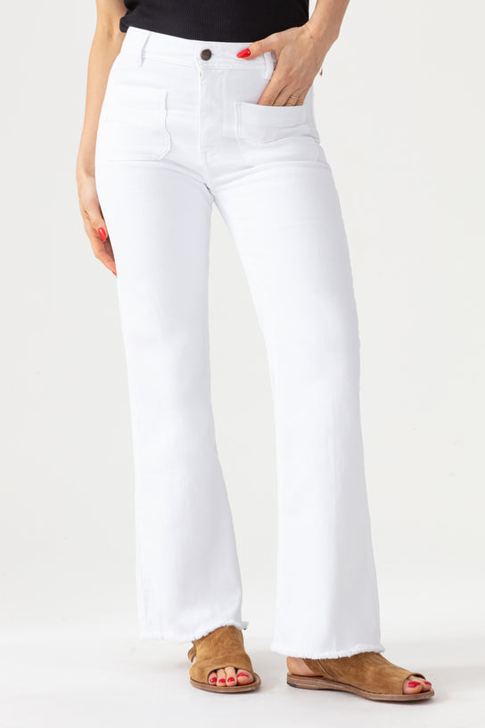 Acquaverde Pantalon Carlotta - White
