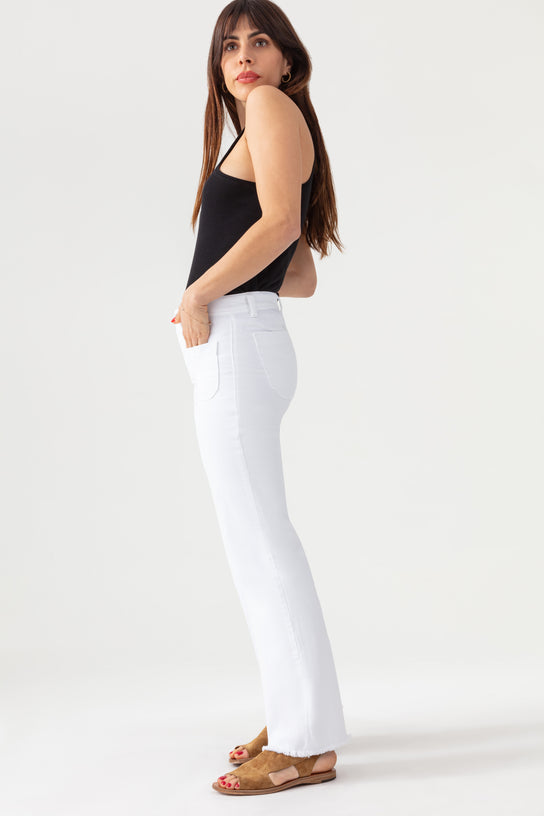 Acquaverde Pantalon Carlotta - White