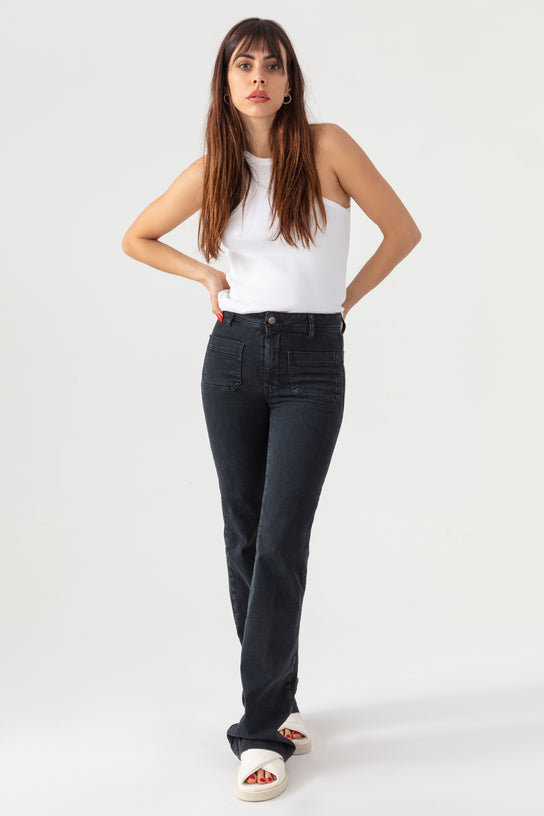 Acquaverde Pantalon Charlotte - Black Stone